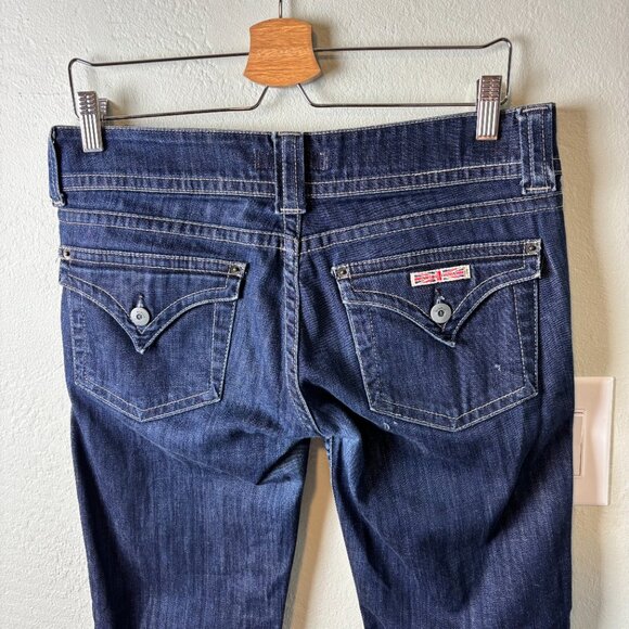 Hudson Jeans Bootcut Dark Wash Y2K Cropped or Hemmed Size 29 - Picture 6 of 8
